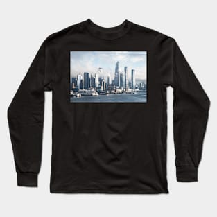 Hudson Yards after the storm Long Sleeve T-Shirt